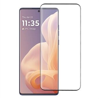 Voor Motorola Moto G85 5G / S50 Neo 5G Schermbeschermfolie 3D gebogen gehard glas folie zijlijm