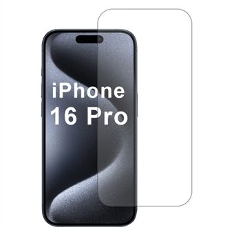 Voor iPhone 16 Pro Schermbeschermer Hoog Aluminium-Silicaat Glas 2.5D 9H Hardheid