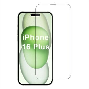 Voor iPhone 16 Plus Schermbeschermer 0.33mm Hoog Aluminium-Siliconen Glasfolie