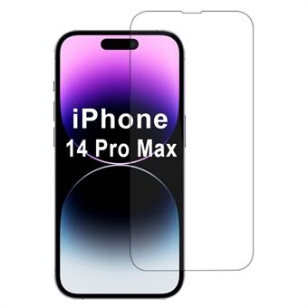 Voor iPhone 14 Pro Max Schermbeschermer Hoog Aluminium-Siliconen Glas Anti-Vingerafdruk Film