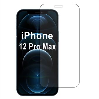 Voor iPhone 12 Pro Max Schermheldere Beschermer Hoogwaardig Aluminium-Silicaat Glasfilm 2.5D Gebogen Randen