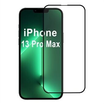 Voor iPhone 13 Pro Max Schermbeschermer Hoogwaardig Aluminium-Siliconen Glas Schildbescherming