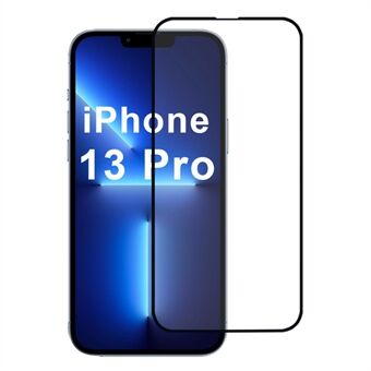 Voor iPhone 13 Pro Screenprotector 2.5D Anti-Vingerprint Zijde Printfilm