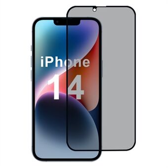 Voor de iPhone 14 Privacy Schermbeschermer Volledige Dekking Zijdeprint Film