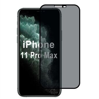 Voor iPhone 11 Pro Max Schermbeschermer Privacy Hoge Aluminum-Siliconen Glasfilm