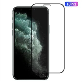 10 stuks schermbeschermer voor iPhone 11 Pro Max, zijdezacht, krasbestendig