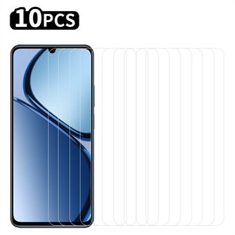 RURIHAI 10 Stuks Voor Oppo A3 5G / Reno12 F 5G Schermbeschermer 2.5D Hoogwaardig Aluminium-Silicium Glazen Film