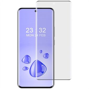 IMAK Voor Oppo Reno12 5G (Global) Gehard Glas Screenprotector 3D Gebogen Volledige Dekking (Zonder Rand Versie)