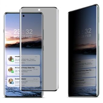 IMAK Voor OnePlus Ace 3 Pro 5G Anti-Spiek Privacy Schermbeschermer 3D Gebogen Rand