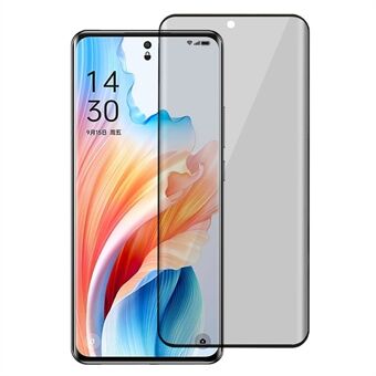 Voor Oppo A2 Pro 5G / A3 Pro (China) 5G Anti-Spy Privacy Screenprotector Gehard Glas Film