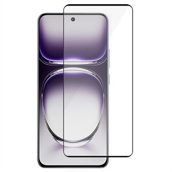 Voor Oppo Reno12 5G (Global) / Reno12 Pro 5G (Global) Screen Protector 3D Gebogen Geharde Glas Film Zijlijm