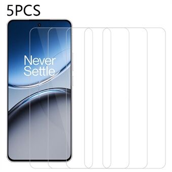 5 stuks schermbeschermer voor OnePlus Nord 4, 0.3mm gehard glas, helder film