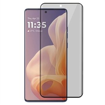 Voor Motorola Moto G85 5G / S50 Neo 5G Anti-Spy Schermbeschermer Zijplakrand Gehard Glas Film