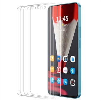 ENKAY HAT PRINCE 5 Stuks Voor Google Pixel 9 Pro Screen Protector 9H Hardheid Hoog Aluminium-Silicium Glas Film