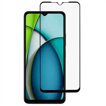 Voor Xiaomi Redmi A3x 4G Gehard Glas Screen Protector Zijde Printing Volledige Lijm Schermfilm