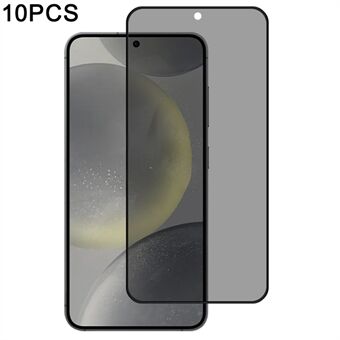 10 stuks / Pack voor Samsung Galaxy S24+ screenprotector 28 graden anti-spion 2.5D silk print film