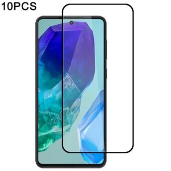 10 stuks schermbeschermer met zijdezachte print rand volledige dekking voor Samsung Galaxy M55 5G / C55 5G / F55 5G