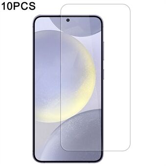 10 stuks / pak voor Samsung Galaxy S24 schermbeschermer hoog aluminium-silicium glasfilm 0,33 mm 2.5D