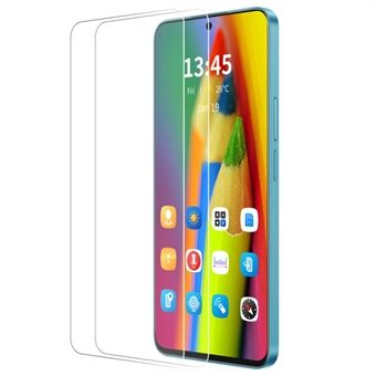 ENKAY HAT PRINCE 2 Stuks voor Oppo K12 Schermbeschermer 9H Hardheid Grote Boog Rand