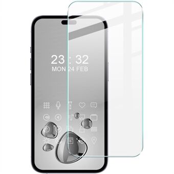 IMAK H-serie voor iPhone 16 Pro Gehard Glas Anti-kras Screenprotector