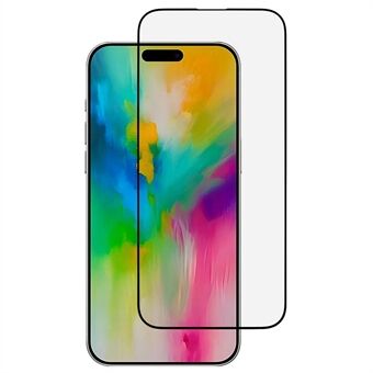 Voor iPhone 16 Pro Schermbeschermer Ultrahelder 9D Gebogen Randen Gehard Glas Film Volledige Bedekking