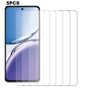 5 stuks voor Oppo Reno12 F 4G schermbeschermer 0,3 mm gehard glas heldere film