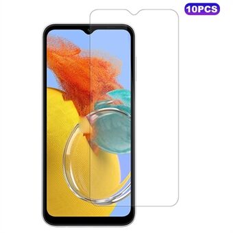 10 stuks / pak voor Samsung Galaxy M14 5G schermbeschermer van hoog aluminium-silicium glasfolie