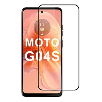 Voor Motorola Moto G04s 4G Schermbeschermer 2.5D Boogrand Hoogwaardig Aluminium-Silicium Glasfilm