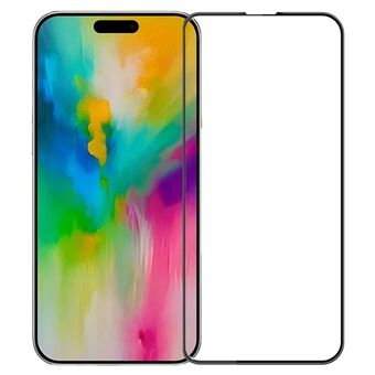 PINWUYO JK 3D Gehard Glas Film Serie-2 voor iPhone 16 Pro Max Schermbeschermer HD Helder Anti-Kras