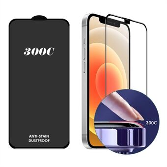 ENKAY HAT-PRINCE Voor iPhone 12 Pro / 12 Screenprotector 300C Grote Boog Zijde Print Hoog Aluminium-Siliconen Glasfolie