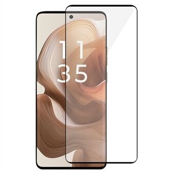 Voor Motorola Edge 50 5G Schermbeschermer 3D Gebogen Gehard Glas Film Zijlijm