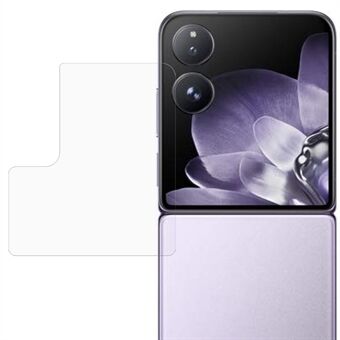 Voor Xiaomi Mix Flip 5G Geharde Glas Achter Scherm Folie 0,3mm Anti-Splinter Folie