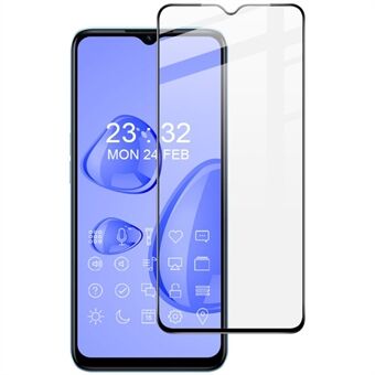 IMAK Pro + Serie voor Oppo A97 5G Volledige Dekking Screen Protector Volledige Lijm HD Clear explosieveilige Gehard Glas Film