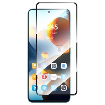 ENKAY HAT PRINCE Voor Xiaomi Redmi K70 Ultra Screenprotector 9H Zijdeprinten 0,26mm Hoog Aluminium-Siliconen Glasfilm