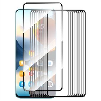 ENKAY HAT PRINCE 10Stuks Voor Google Pixel 9 Screen Protector Volledige Lijm Zijde Printen Volledige Dekking