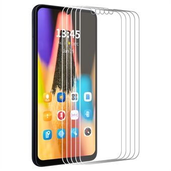 ENKAY HOED PRINCE 5Stuks Voor Samsung Galaxy A06 Screen Protector 9H Hardheid Beschermende Film