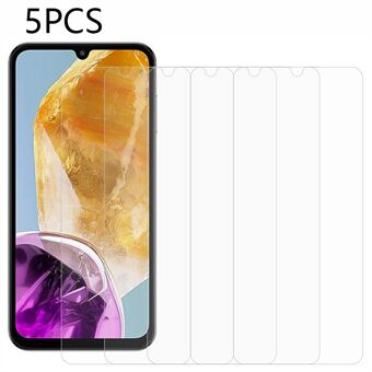 5Stuks Voor Samsung Galaxy F14 4G Screen Protector 0.3mm 2.5D Geharde Glasheldere Film