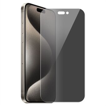 ENKAY HAT PRINCE Voor iPhone 16 Pro Gehard Glas Folie Anti-Spy Privacy Bescherming Schermbeschermer