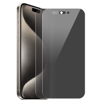 ENKAY HOED PRINS 2 stuks Voor iPhone 16 Pro Gehard Glas Film Anti-Spy Privacy Beschermfolie