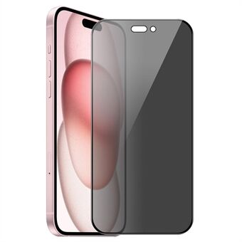 ENKAY HOED PRINS Voor iPhone 16 Plus Gehard Glas Screenprotector Anti-Gluren Volledige Dekking Film