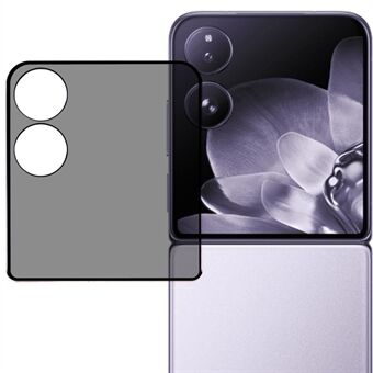 Voor Xiaomi Mix Flip 5G Anti-Kijk Schermbeschermer Volledige Dekking Zijdeprinten Geharde Glas Film