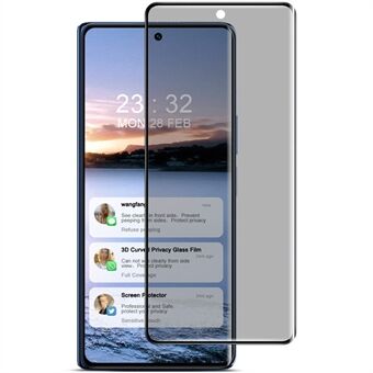 IMAK Voor Xiaomi Mix Fold 4 5G Anti-Spion Gehard Glas Volledig Scherm Bescherming 3D Gebogen Rand