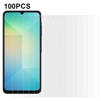 100ST voor Samsung Galaxy A06 Schermbeschermer Anti-Kras Gehard Glas Film