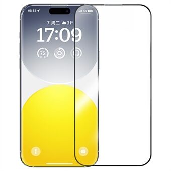 BASEUS Sapphire Serie Voor iPhone 16 Pro Max Volledige Dekking HD Gehard Glas Screen Protector