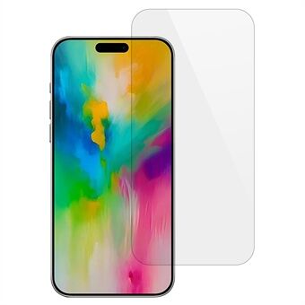 Voor iPhone 16 Plus Dikke Lijmschermbeschermer 9H Hardheid 0.25 Arc Rand Gehard Glas Film