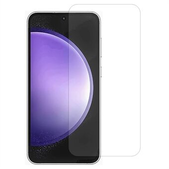 Voor Samsung Galaxy S24 FE Hoog Aluminium-Siliconen Glas Screenprotector 2.5D Arc Rand