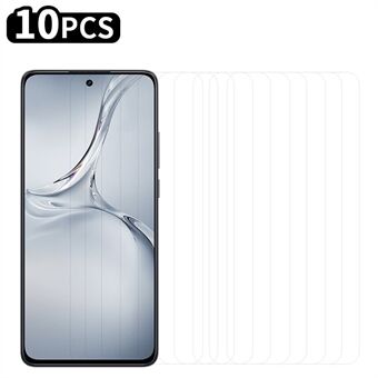 RURIHAI 10 Stuks Voor Oppo K12x 5G (India) Screen Protector Anti-Kras HD Helder 0.26mm 2.5D