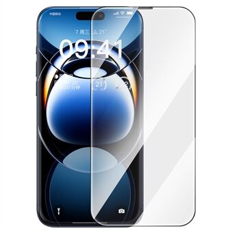 BASEUS Corning-serie voor iPhone 16 Pro Max HD-volledig schermbeschermer Corning Gorilla Glass-film (met stofilter)