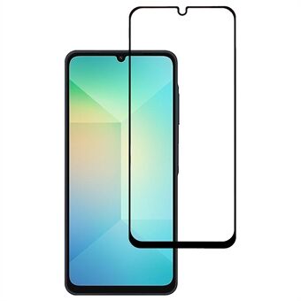 Voor Samsung Galaxy A06 Schermbeschermer Volledige Lijm Zijde Printen Gehard Glas Film