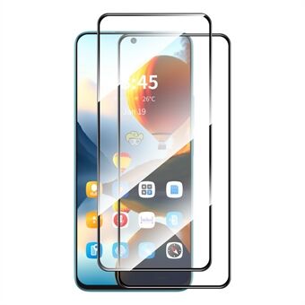 ENKAY HAT PRINCE 2 stuks voor Xiaomi 14T schermbeschermer 0.26mm 2.5D hoog aluminium-silicium glazen film